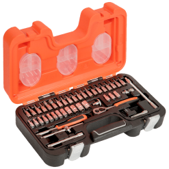 Bahco Værktøjskasse Med 1/4" Topnøgle Og Toppe