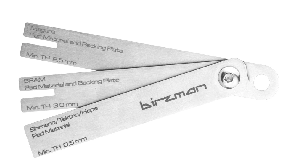 Birzman Slidmåler Til Bremseklodser 3 Birzman Slidmåler Til Bremseklodser