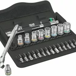 Wera Zyklop 1/4" Skraldenøglesæt 28 Dele